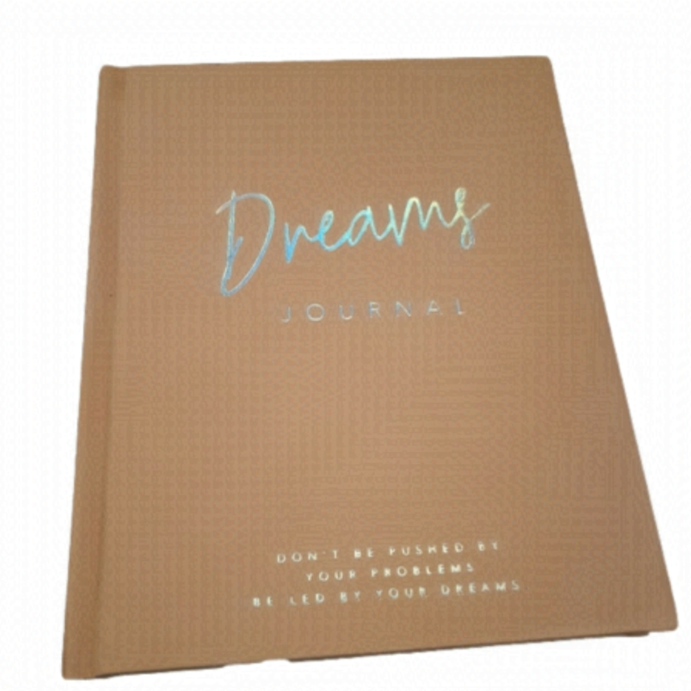Dreams journal blush pink brand new notebook hardcover NWOT